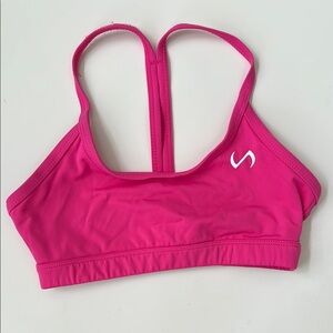 Pink Sports Bra